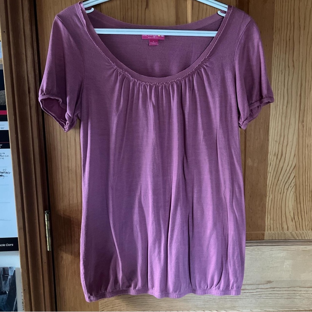 Women's mauve liz lange top